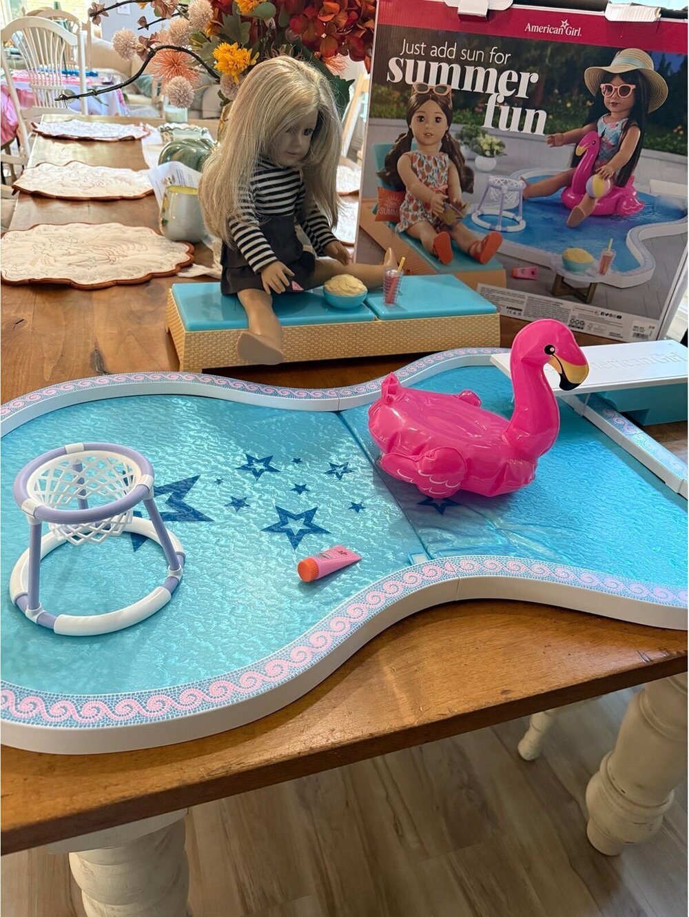 american Girl Truly me swimming pool newest one